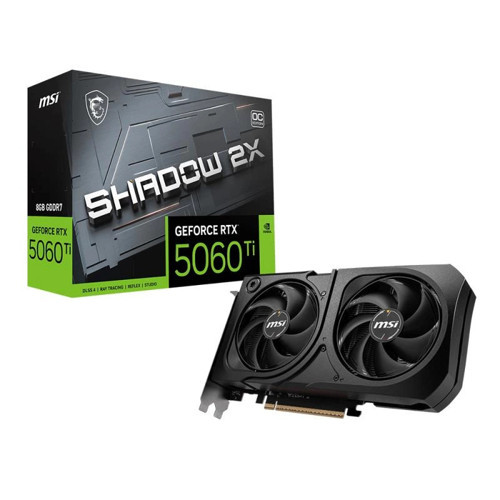 GEFORCE RTX5060TI 8G SHADOW 2X OC PLUS 8GB GDDR7 128BIT 1XHDMI 3XDP EKRAN KARTI