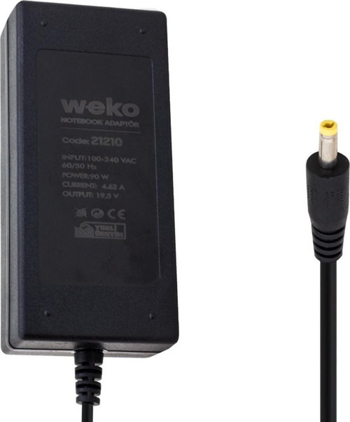 19.5 VOLT 4.62 AMPER 90 WATT 4.0*1.7 UÇLU NOTEBOOK ADAPTÖR YERLİ ÜRETİM (2818)