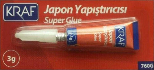Yapıştırıcı Japon Süper 3G 760 Gr
