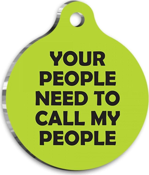 Call My People Kedi Köpek Künyesi Xlarge 3,3 X 5 Cm