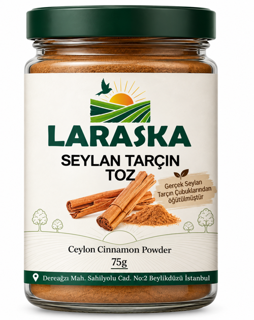 Seylon Tarçın Toz 75g Real Ceylon Cinnamon Powder