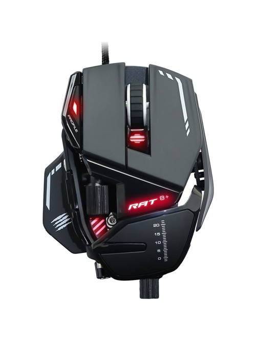 Rat 8+ Kablolu Gaming Mouse - Siyah