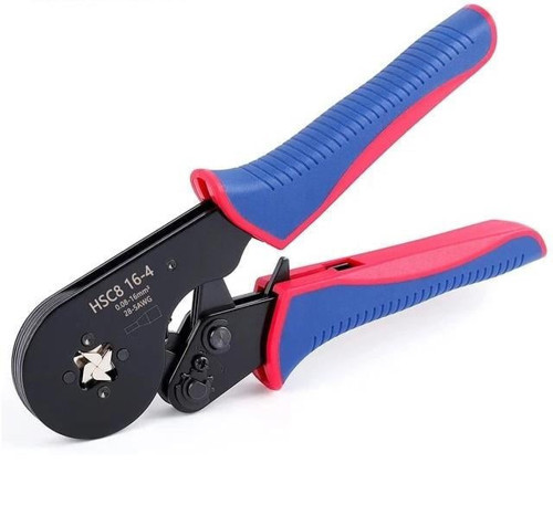 HSC8 16-4 İZOLELİ KABLO UCU SIKMA PENSESİ (0.08–16 MM²)