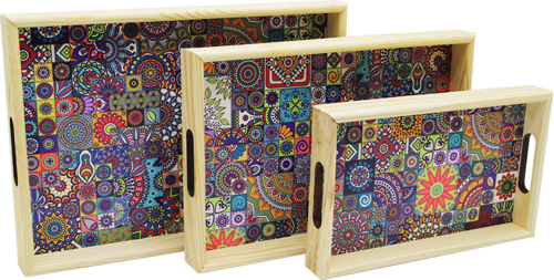 3 BOY AHŞAP TEPSİ DESENLİ ZEMİN 16X26 - 21X31 - 24X34CM (2818)