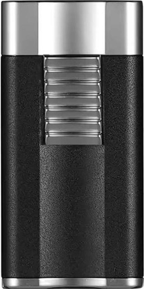 Gunmetal-Gümüş Perde Alev Metal Puro Çakmağı