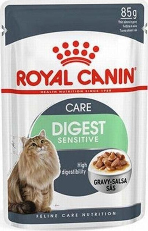 Digest Sensitive Gravy Pouch Yetişkin Kedi Konservesi 6 Adet 85 Gr