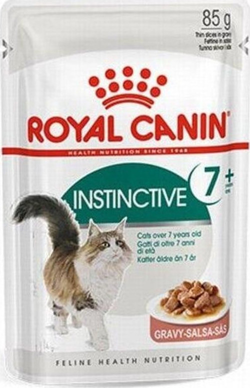 İnstinctive 7+ Gravy Pouch Yaşlı Kedi Konservesi 6 Adet 85 Gr