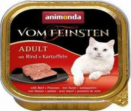 Vom Feinsten Sığır Etli ve Patatesli Yetişkin Kedi Konservesi 100 Gr