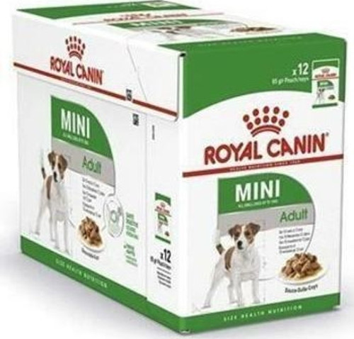 Mini Adult Pouch Yetişkin Köpek Konservesi 12x85 Gr
