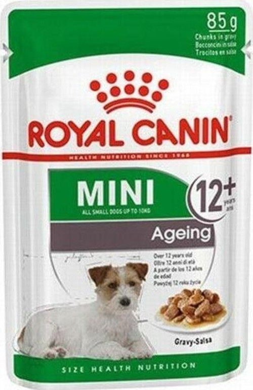 Mini Ageing 12+ Pouch Yaşlı Köpek Konservesi 6 Adet 85 Gr