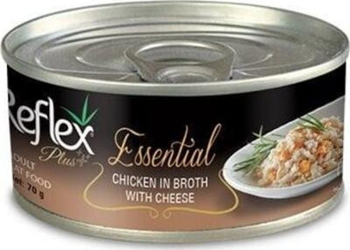 Tavuk ve Peynirli Yetişkin Konserve Kedi Maması 70 Gr