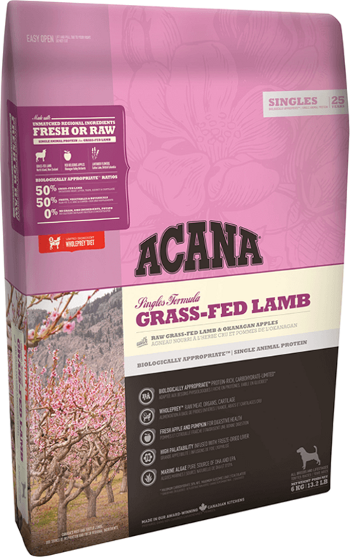 Grass Fed-Lamb Tahılsız Kuzu Etli Yetişkin Köpek Maması 11.4 Kg
