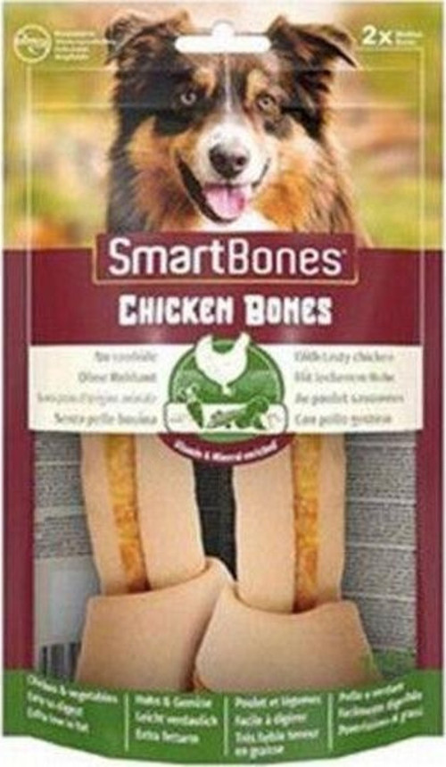 SmartBones Tavuklu Düğüm Kemik Köpek Ödülü Medium 2'li 13 Cm