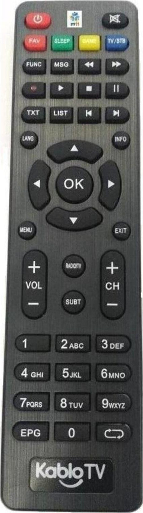 Kablo Tv Teledünya Hd 8800 Ve 8900 Serisi Kumanda