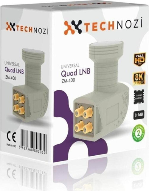 4'lü Lnb Dörlü Elenbi Quad 8k Ultra Hd