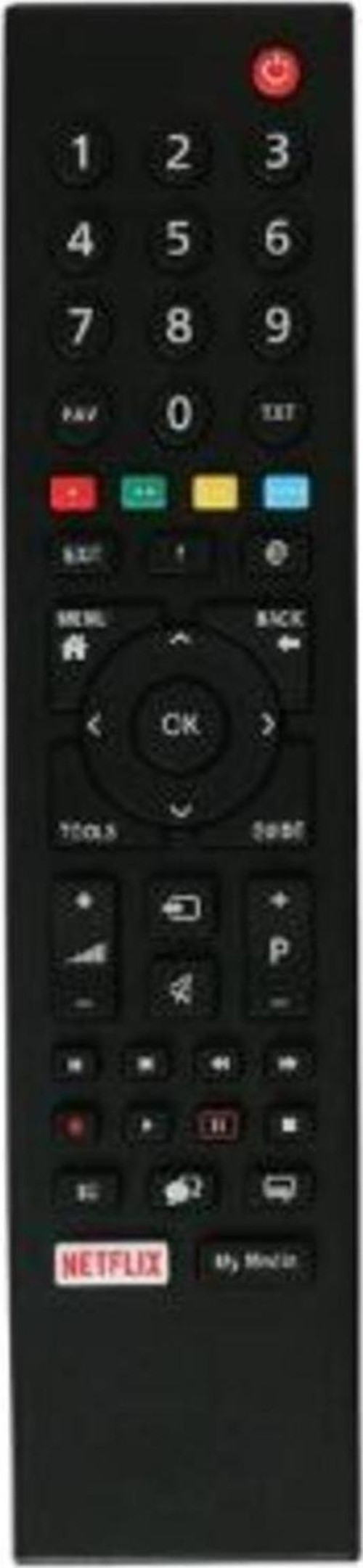 Arçelik-beko Tv Kumandası 3d Tuşlu Lcd-led Tv Kumanda