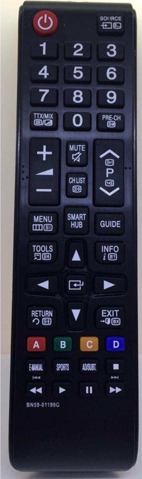 Tüm Modellerine Uyumlu Kısa Smart Hub Tuş Lcd Led Tv Kumandası