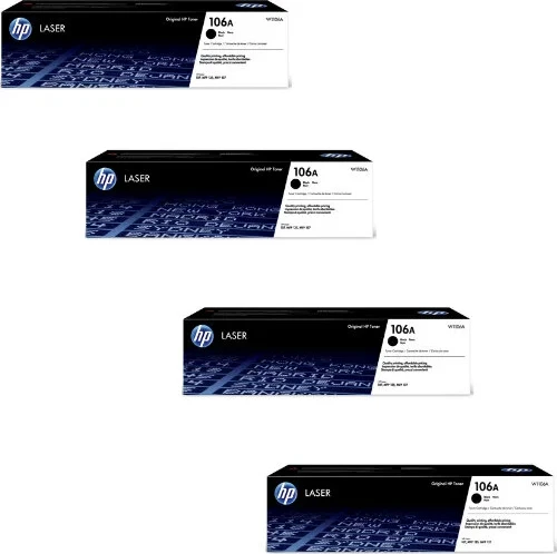 106A-W1106A / 137fnw Orjinal Toner 4'LÜ Avantaj Paket
