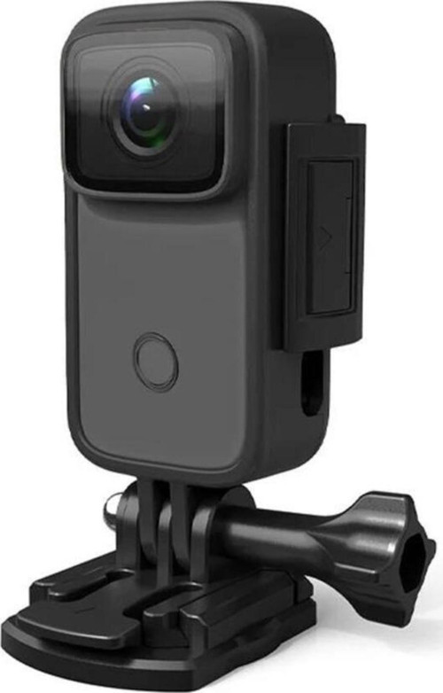 SJCAM C200 4K UHD 2160P 1200mAh WiFi 16MP 154° Kompakt Tasarım 40 MT Mini Aksiyon Kamerası Siyah