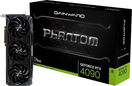 GAINWARD RTX 4090 NED4090019SB-1020P PHANTOM 24GB GDDR6X 384 Bit RGB LED Nvidia Ekran Kartı