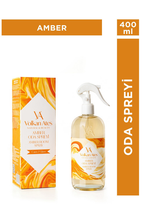 Amber Kokulu Oda Spreyi Cam Şişe 400 ml