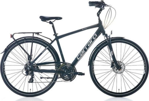 ELITE 706 ERKEK ŞEHİR BİSİKLETİ 520H HD 28 JANT 21 VİTES MAT SİYAH GRİ KROM