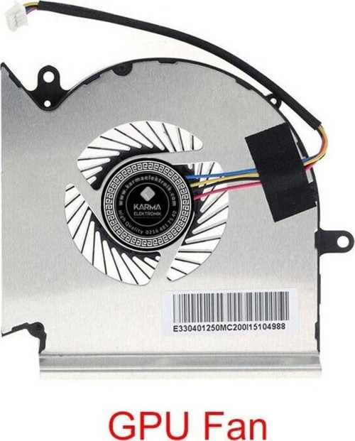 MSI GE63 GP63 GL63 GE63VR GE73 GE73VR GP73 GL73 Serisi Notebook Gpu,Vga Fanı (msi) L