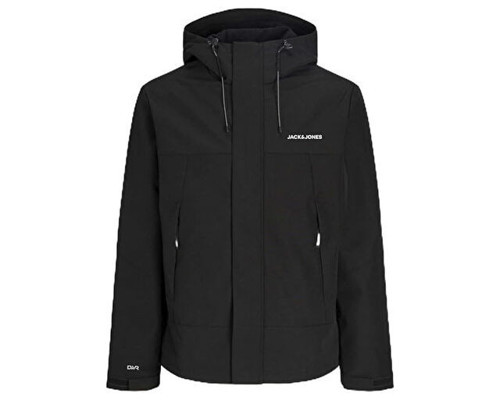 Jack Jones JCOCLUB DULL WINDBREAKER Erkek Outdoor Rüzgarlık 12299822-BLACK Siyah