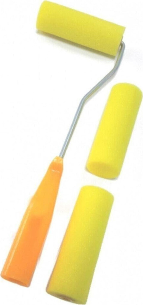 6 Cm. Sarı Sünger Rulo Seti