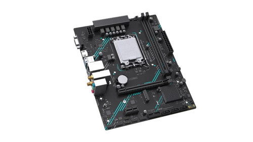 H610M 666 WIFI ARGB LGA1700 DDR4 3200 Mhz M.2 HDMI mAtx Intel Anakart