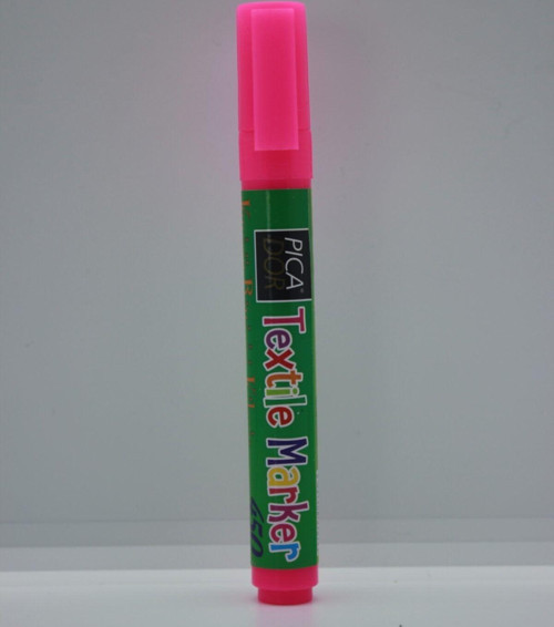 Tekstil Kalemi Kumaş Boyama Kalemi Floresan Pembe