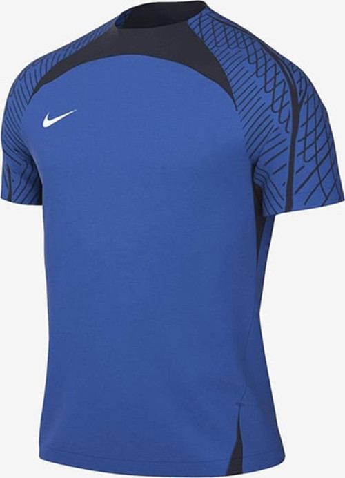 M Dri-FIT Strike23 Top SS DR2276-463 Mavi Erkek Antrenman Tişörtü