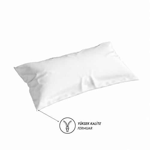 Yastık Kılıfı 50x70 cm PU Sıvı Geçirmez Antibakteriyel Yastık Koruyucu