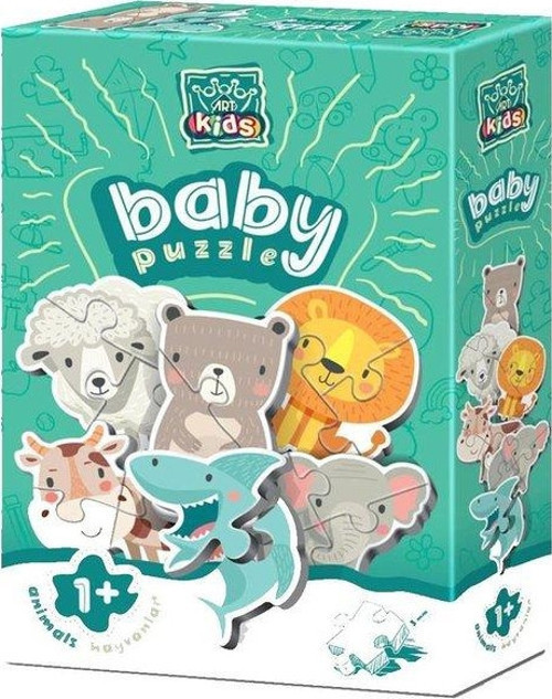Hayvanlar Baby Puzzle 19 Parça 5820