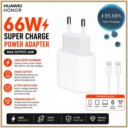HUAWEI Pura 90s Pro Max Supercharge 66w 6A Type C 100 cm Kablo 6A Cep Telefonu Şarj Cihazı