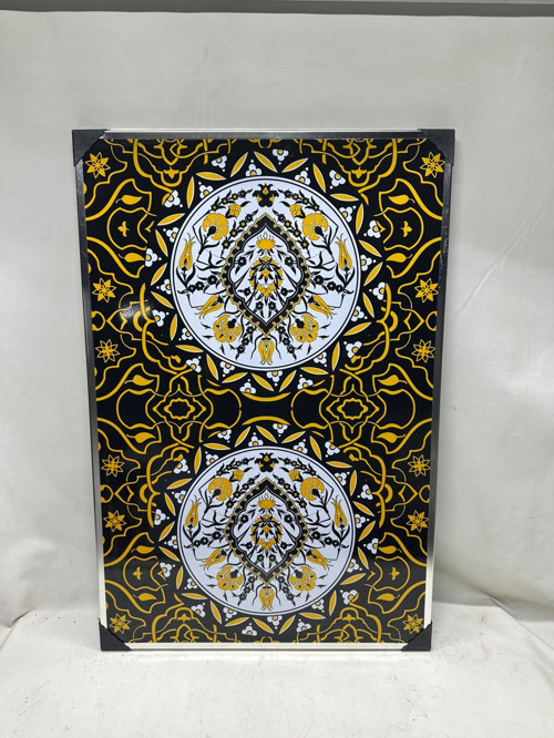 60x90 KUZİNE SOBA ŞÖMİNE TABLASI (AYAKLI)