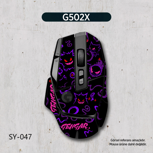 G502X Uyumlu Gaming Mouse Tape – Kaymaz Ter Emici Yapışkanlı Koruyucu Mouse Kaplama Sticker – SY047