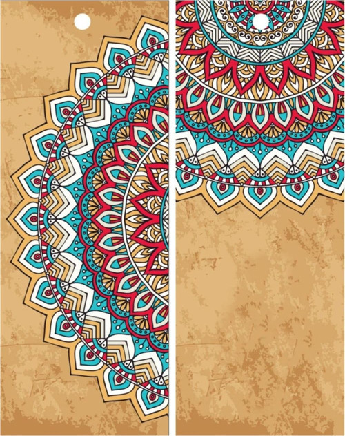 Hediye Paketi Sallanan Etiketi (10x4 Cm. 24 Adet)