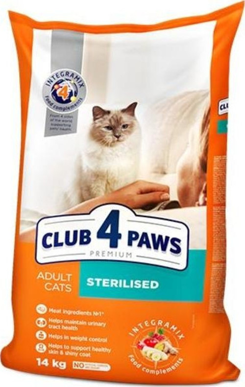 Premium Kısırlaştırılmış Kedi Maması 14 Kg