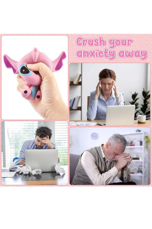 Sukuşi Oyuncak Stitch 12 Cm Kaliteli Sık Bırak Anahtarlıklı Stich Oyun Figürü