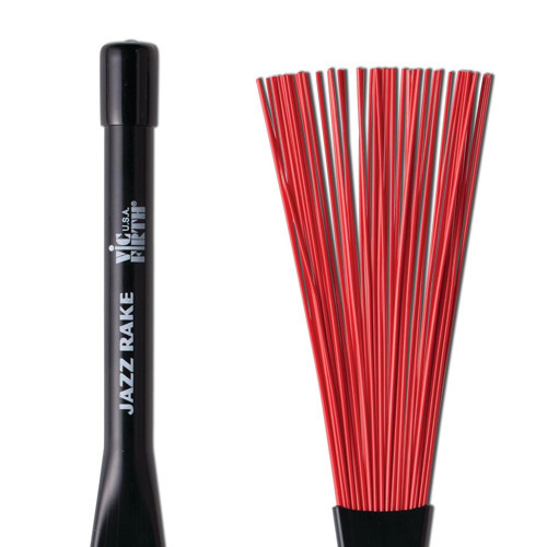 Baget Fırça(Çift) Jazz Rake (Plastik), Çap: 0.605"