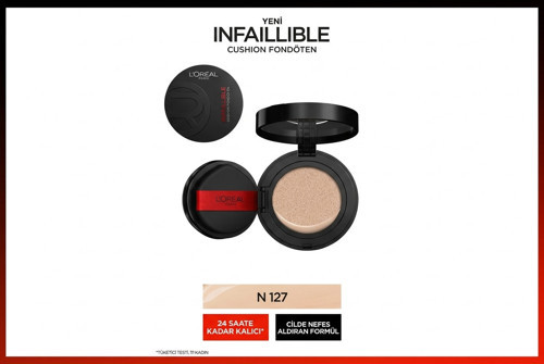 L'Oreal Paris Infaillible Freshwear Cushion Fondöten - N 127