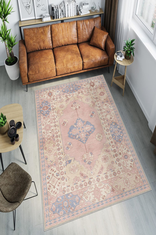 Dekoratif Özel Tasarım Yıkanabilir, İnce, Kaymaz Tabanlı, Modern Halı