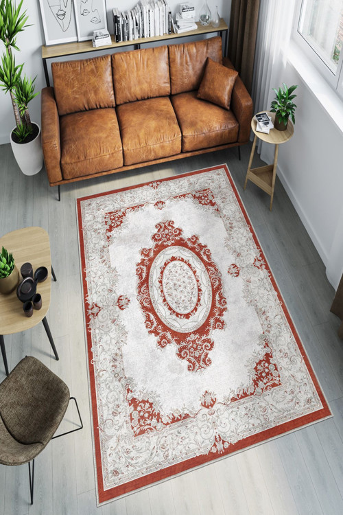 Dekoratif Özel Tasarım Yıkanabilir, İnce, Kaymaz Tabanlı, Modern Halı