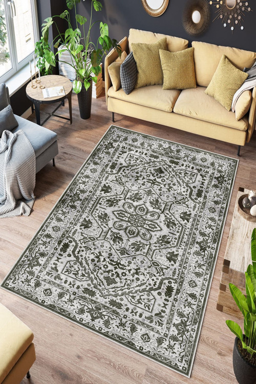 Dekoratif Özel Tasarım Yıkanabilir, İnce, Kaymaz Tabanlı, Modern Halı