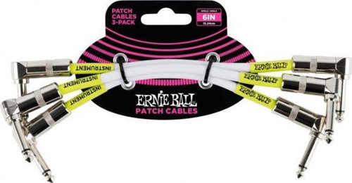 ERNIE BALL P06051 L/L 3lü Paket 15cm Pedal Ara Kablo