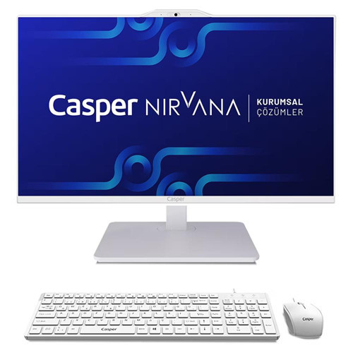 Nirvana A90.1342-BE00A-V-B-K Beyaz i5-13420H 16GB RAM 500GB NVME Pivot W11H All In One