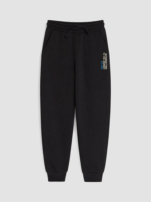 LC WAIKIKI Siyah Erkek Çocuk Jogger Eşofman Altı