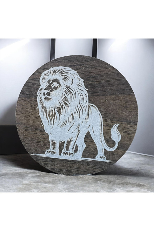 6 Lı Mdf Bardak Altlığı Dekoratif ECCECA1048