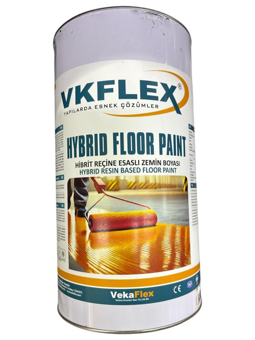 Vkflex Hybrid Floor Zemin Boyası 5 Kg Ral 9005